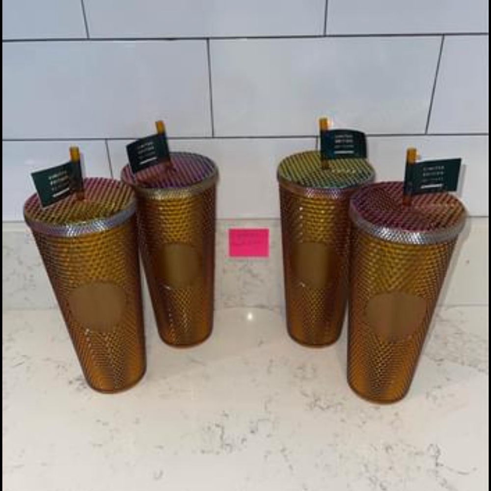 Limited edition 50 years Starbucks
Amber studded cup